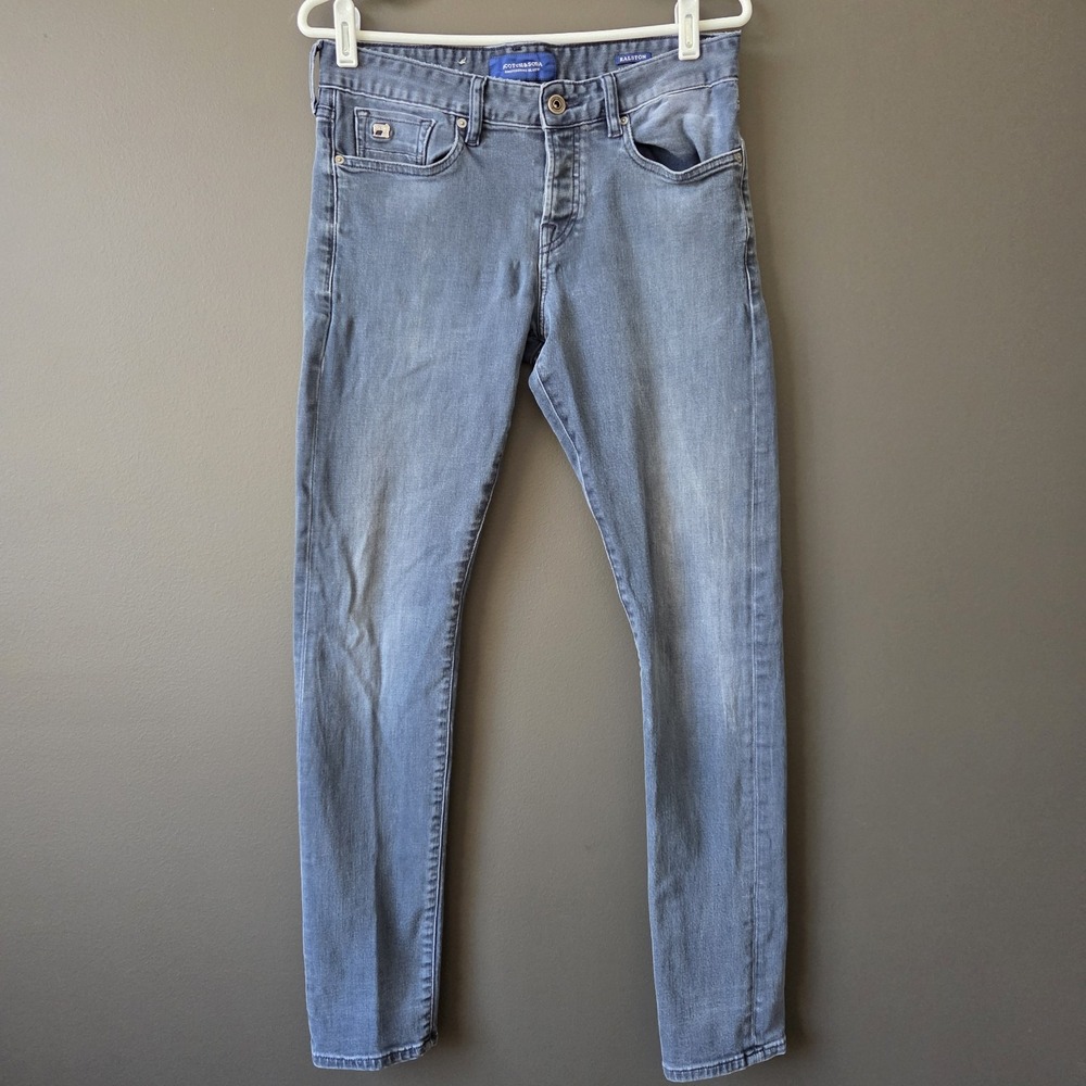 Scotch and Soda Amsterdam Blau Ralston Men's Jeans 28x32 Slim Fit Blue Denim EUC